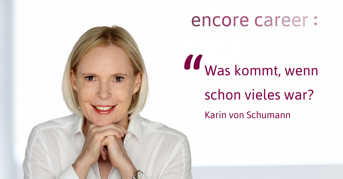 Encore Career –                                                      Der Anbau auf dem Lebenshaus