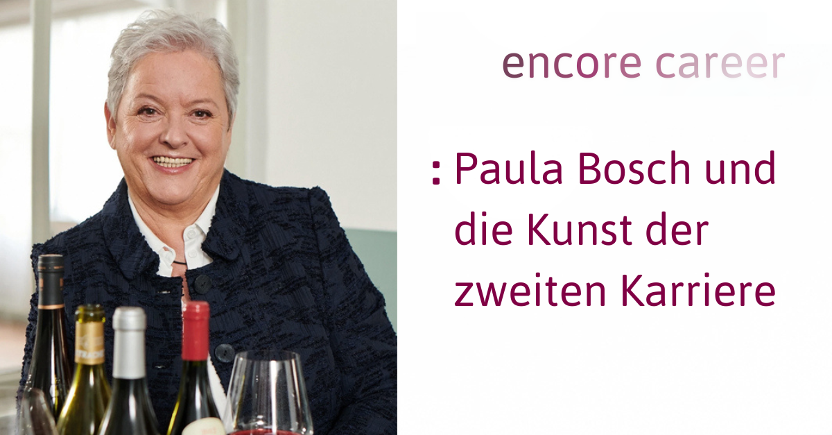 Paula Bosch: Deutschlands erste Sommelière    und ihre zweite Karriere als Weinbotschafterin